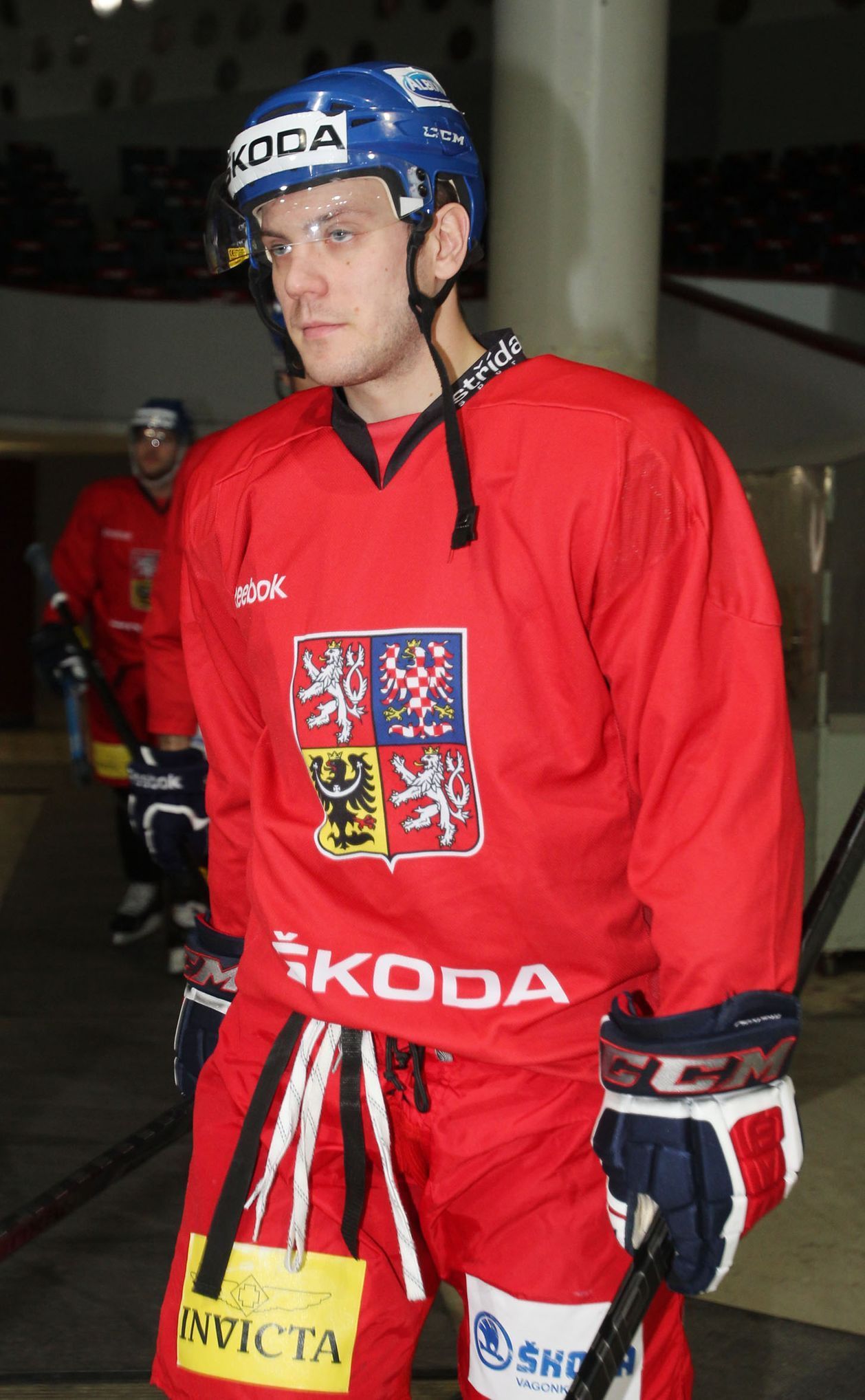Trénink hokejové reprezenatace: Tomáš Rachůnek