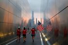 11. září, výročí, New York, USA, svítání, stětové obchodní centrum