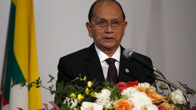 Prezident Barmy Thein Sein.