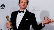 Colin Firth - Glóbus za hlavní roli koktavého krále.