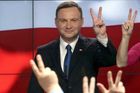 Polsko: Duda porazil Komorowského o jediné procento