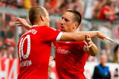 Ribéry zařídil Bayernu výhru, Dortmund jen remizoval
