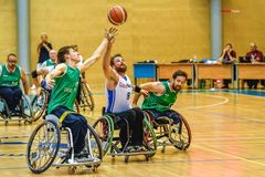 Čeští basketbalisté na vozíku vybojovali na mistrovství Evropy v Brně stříbro a postup