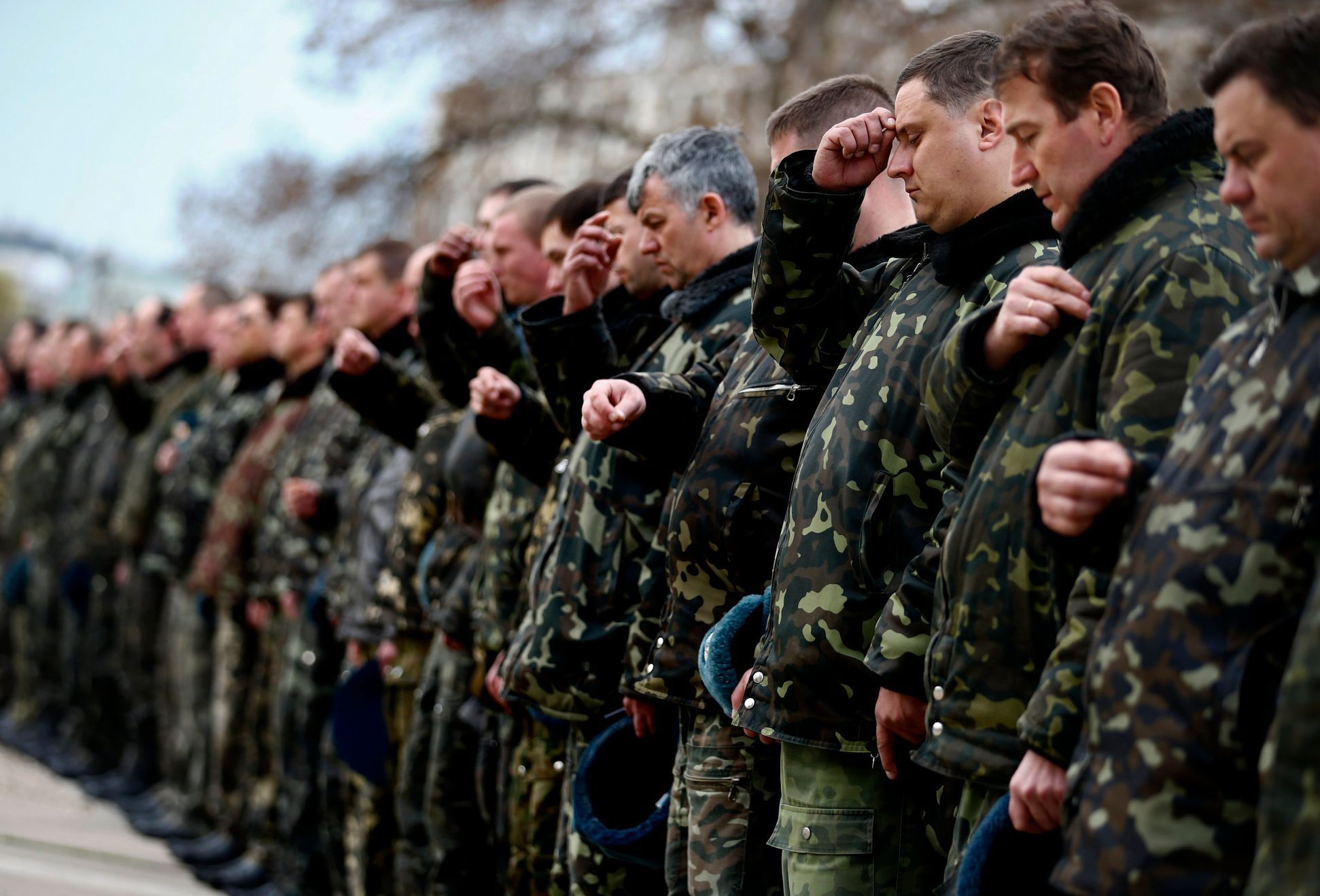 Ukrajina - vojáci - Krym