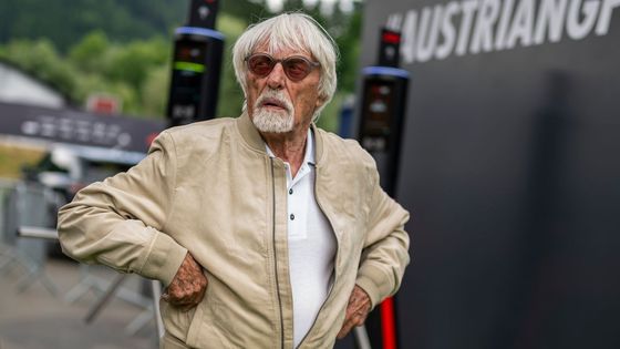 Bernie Ecclestone během Velké ceny Rakouska F1 2025