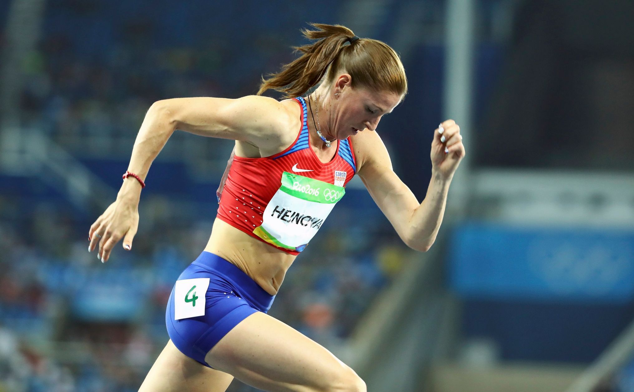 OH 2016, atletika - 400 m př.: Zuzana Hejnová