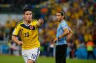 ŽIVĚ Kolumbie-Uruguay 2:0. Kolumbijci poprvé ve čtvrtfinále