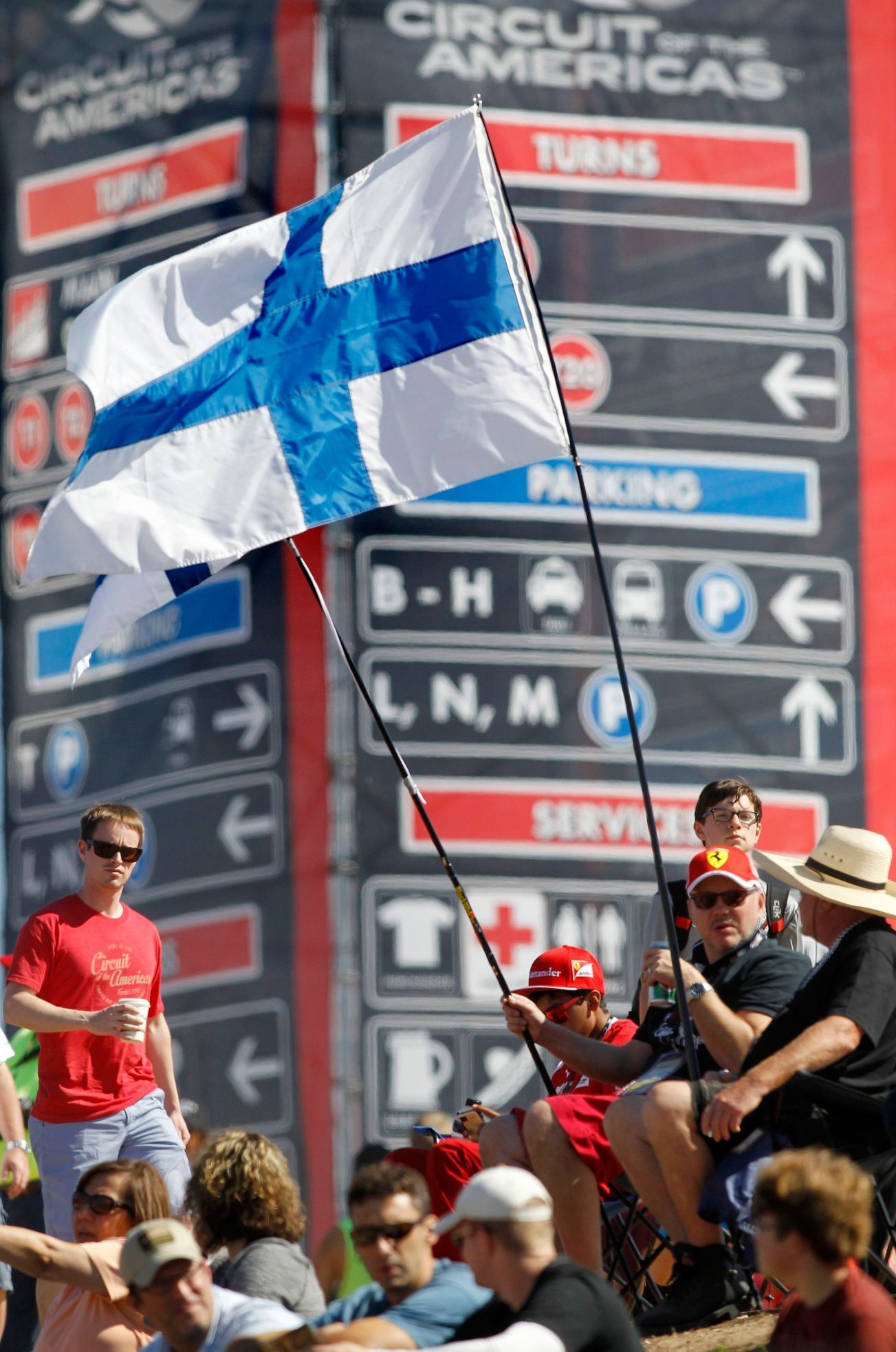 F1, VC USA 2014: finští fanoušci