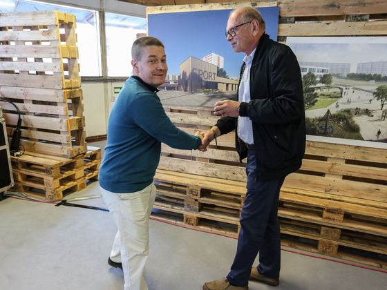 Opoziční zastupitelé Patrik Nacher a Ivan Pilný (oba ANO)