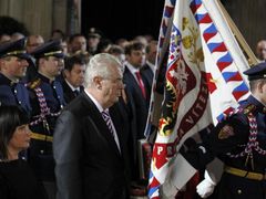 Fotky Reuters z inaugurace Miloše Zemana