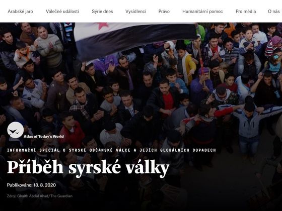 Celý příběh syrské války War in Syria