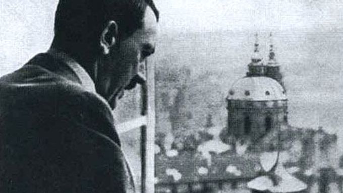 Adolf Hitler na Pražském Hradě v roce 1939