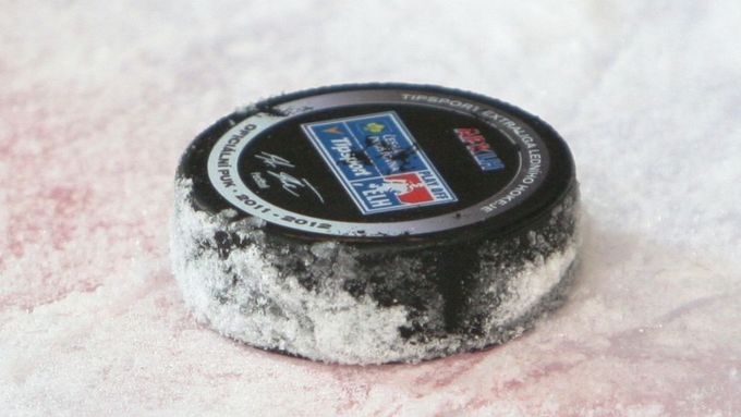 Podle nejvyšších představitelů organizačního výboru Her v Soči se bude hrát hokej s ruskými puky, na nichž je však nápis Rubena Made in Czech Republic (ilustrační foto).