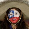 Fanoušci na Copa América 2015: fanynka Chile