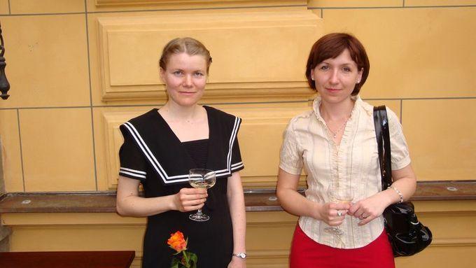Tatyana Ostapchuk (vlevo) a Viktoria Poterya.