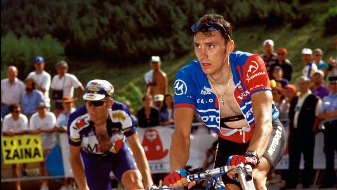 Fabio Casartelli na Tour 1995 den před svým úmrtím