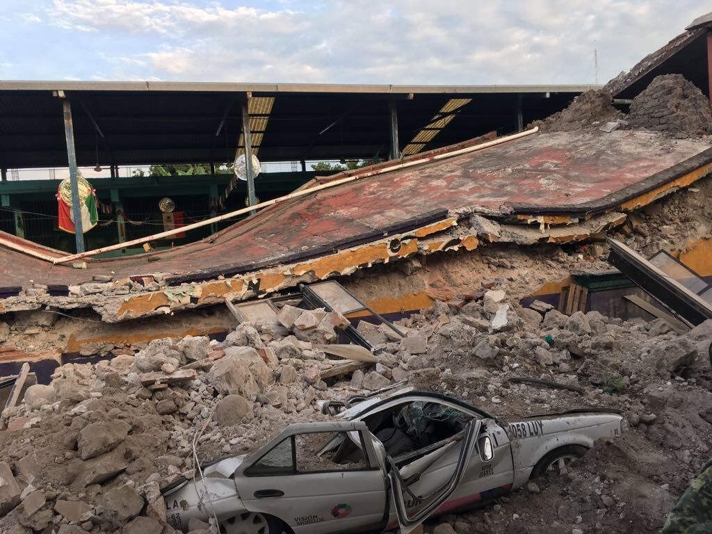 Zemětřesení v Mexiku, září 2017