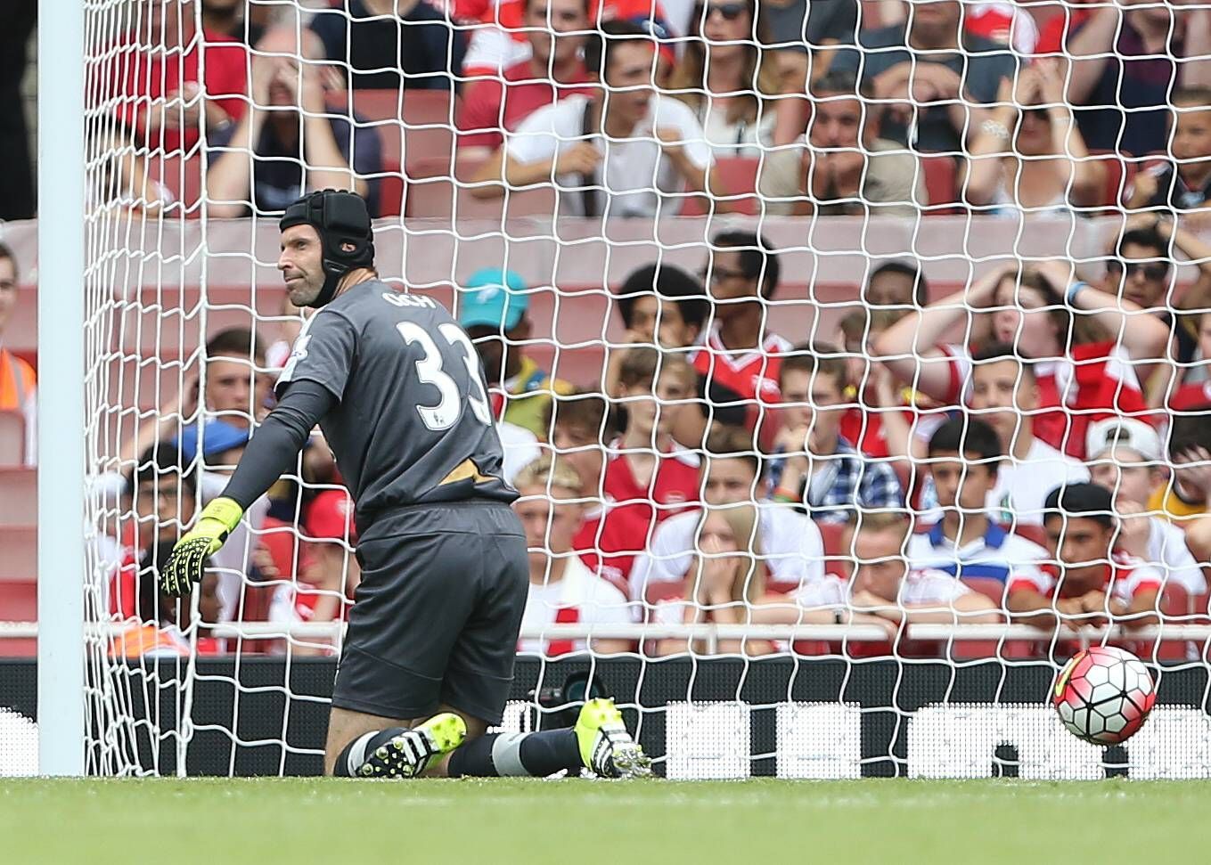 PL, Arsenal-West Ham:Petr Čech inkasuje druhý gól