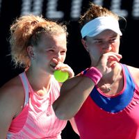 Krejčíková / Siniaková tenis, Australian Open 2021, čtyřhra žen, finále, Kateřina Siniaková, Barbora Krejčíková