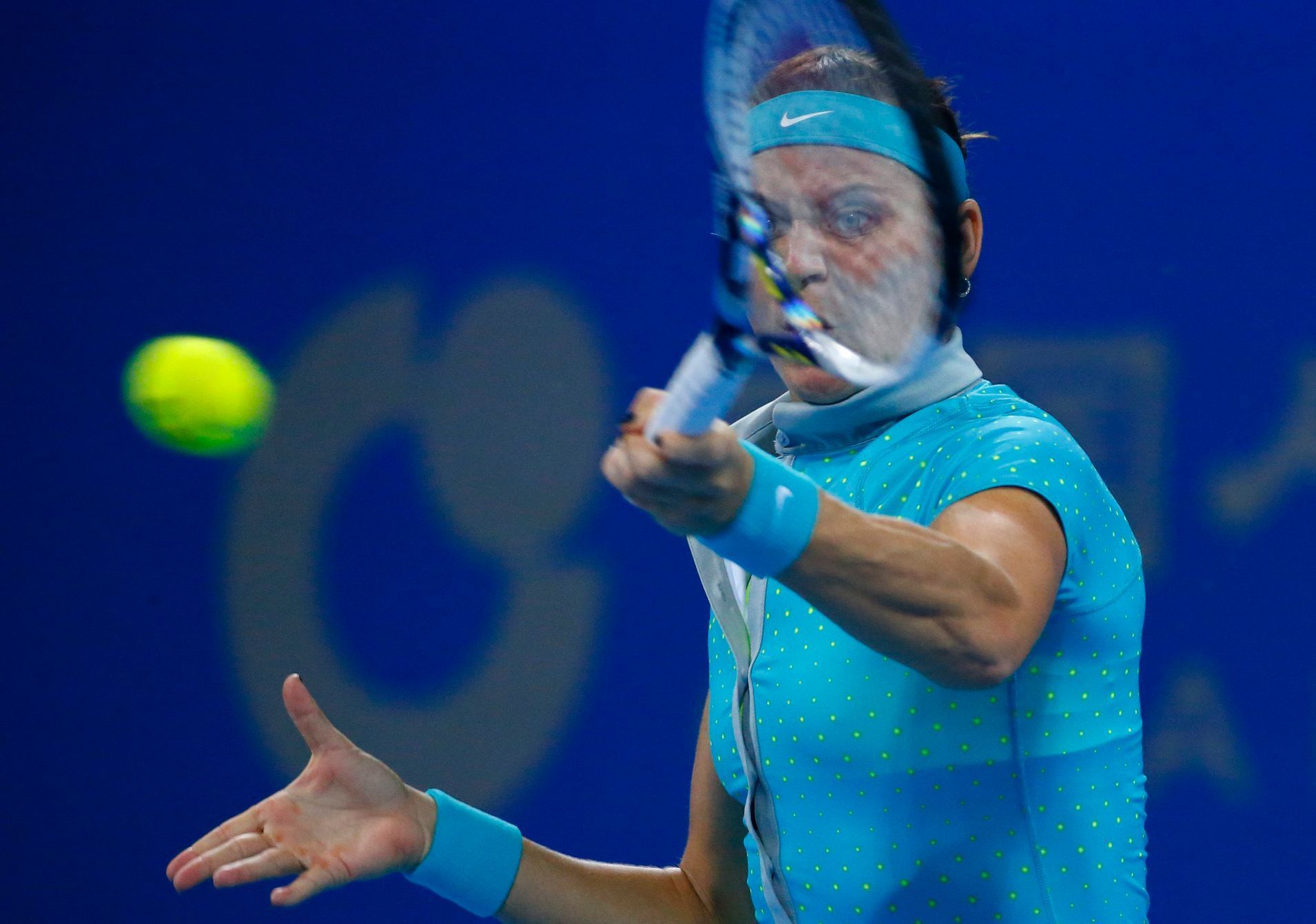 Lucie Šafářová na turnaji v Pekingu 2014