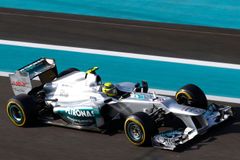 VIDEO: Rosbergova formule dostala křídla, letěla vzduchem