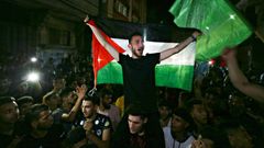 Pásmo Gaza-oslava uzavření příměří
