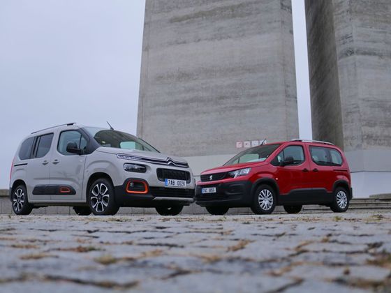 Citroën a ti ostatní Citroën Berlingo vs. Peugeot Rifter test 2018