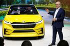 Škoda v Ženevě představila elektromobil Vision iV