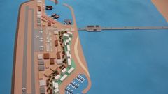 Návrh přístavu v Gaze