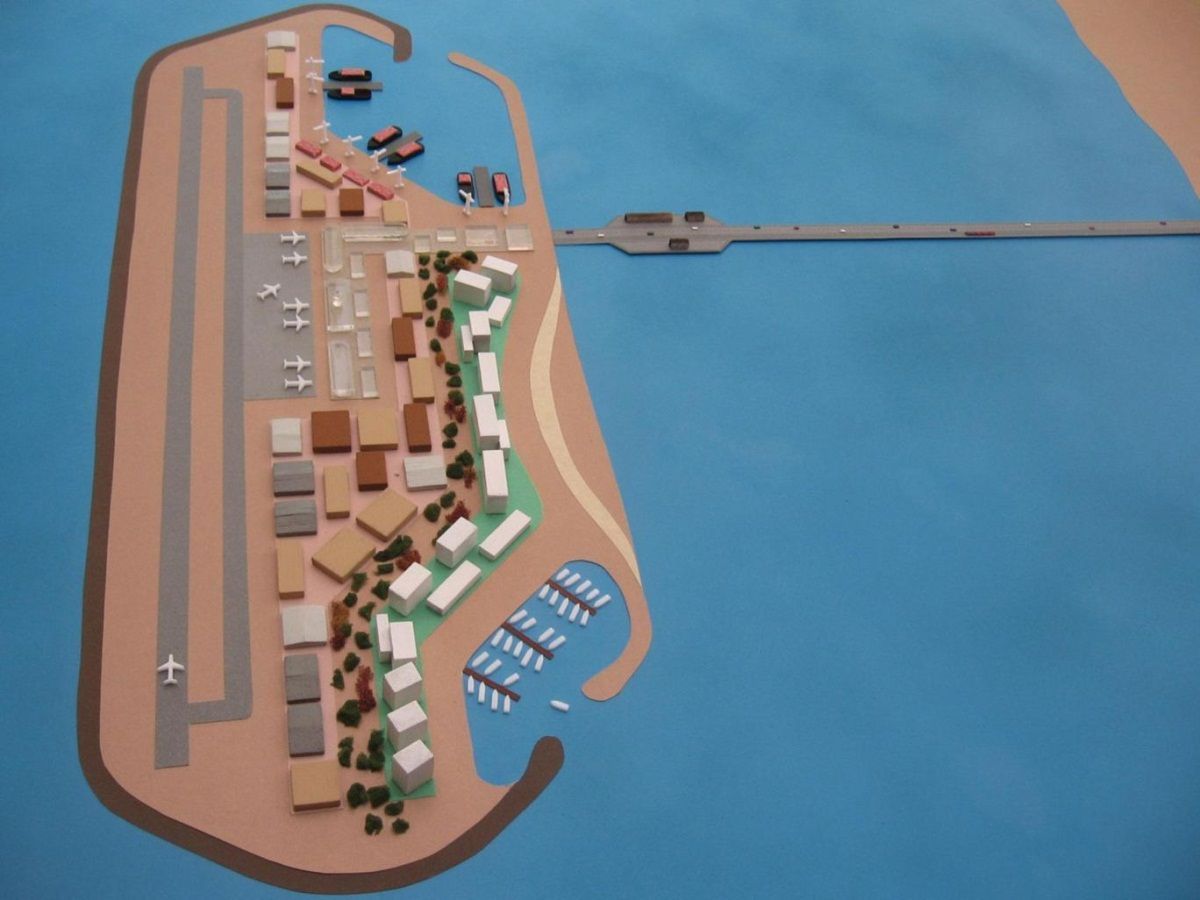 Návrh přístavu v Gaze