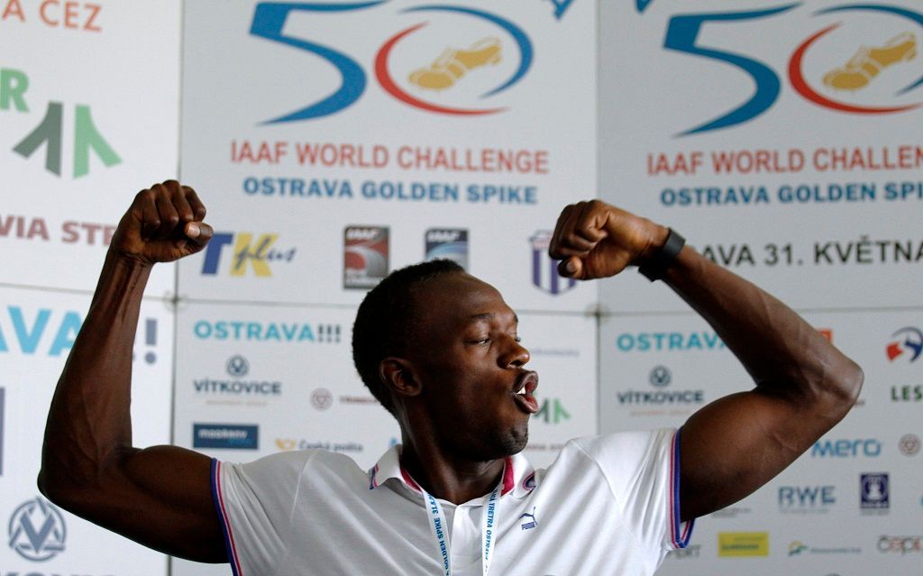 Zlatá tretra Ostrava: Usain Bolt