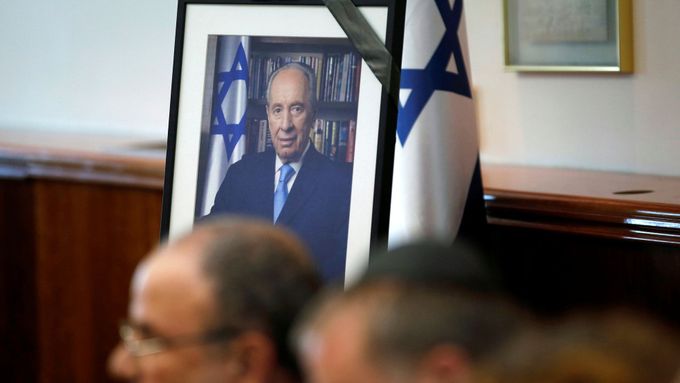 Bývalý izraelský prezident Šimon Peres.