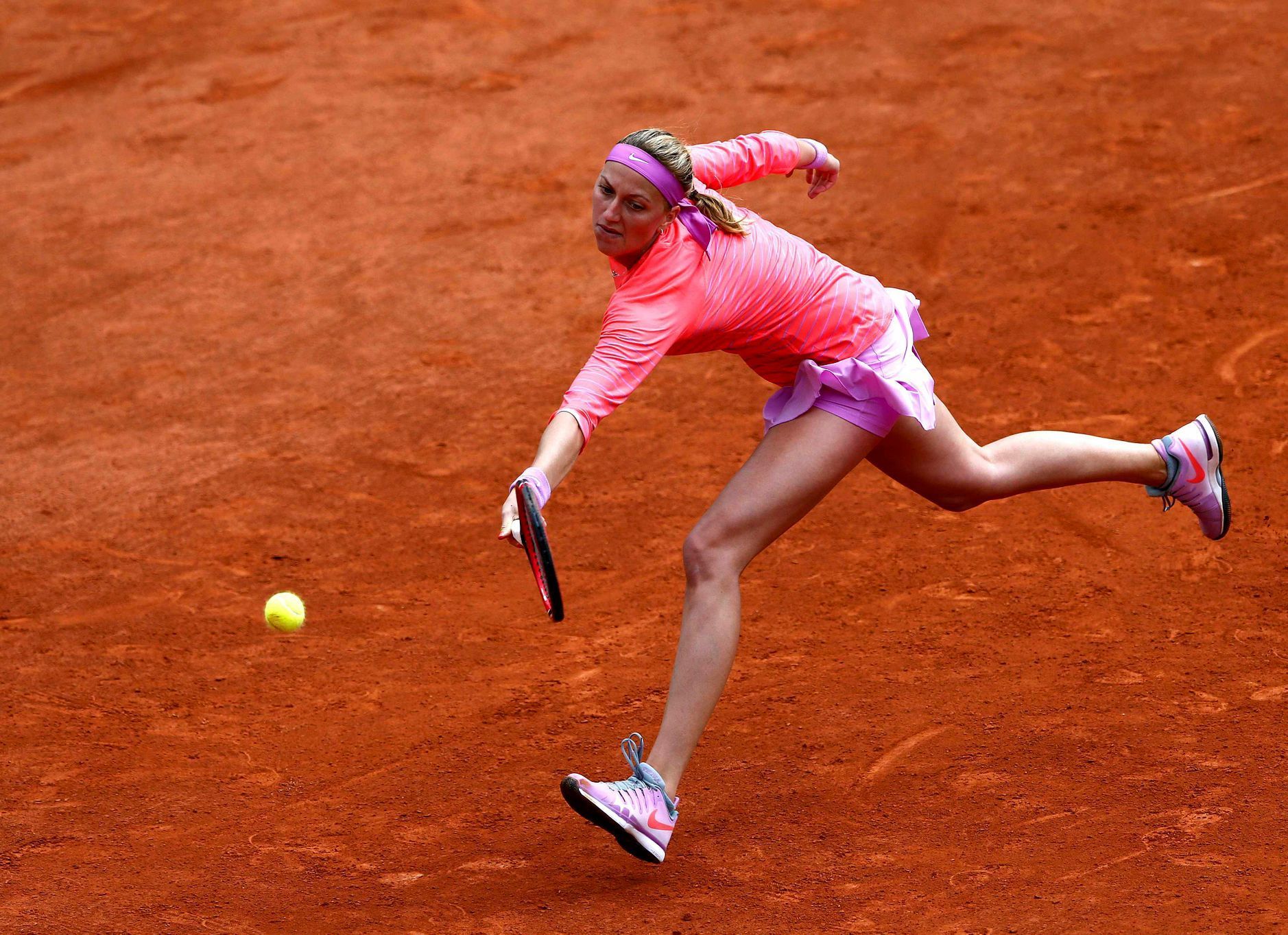 Petra Kvitová v prvním kole French Open 2015