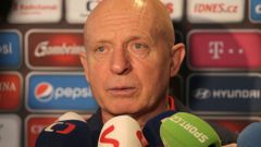 Karel Jarolím na srazu fotbalové reprezentace (2018)
