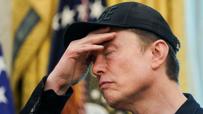 Americký podnikatel Elon Musk, majitel X, Tesly či SpaceX na archivním snímku