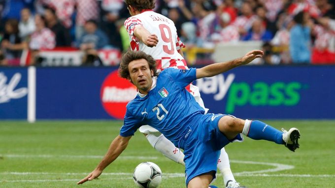 Ital Andrea Pirlo dal Chorvatům gól, na výhru ale nestačil