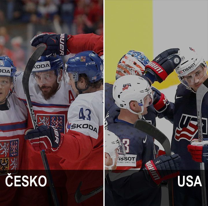 H2H - hokej - Česko vs USA