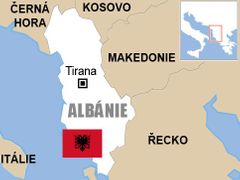 Bratři Jan a Michal Pavelkovi a Lenka Tučková se ztratili na severozápadě Albánie, nedaleko hranic s Černou Horou.