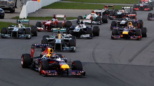 Formule 1, VC Kanady 2013: start