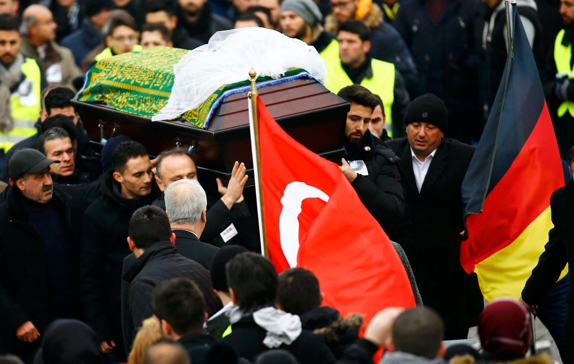 pohřeb turecké studentky