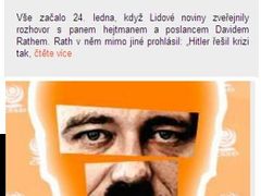 Tak si hraje s neonacisty ODS. Hitlerovský David Rath v její eurokampani.