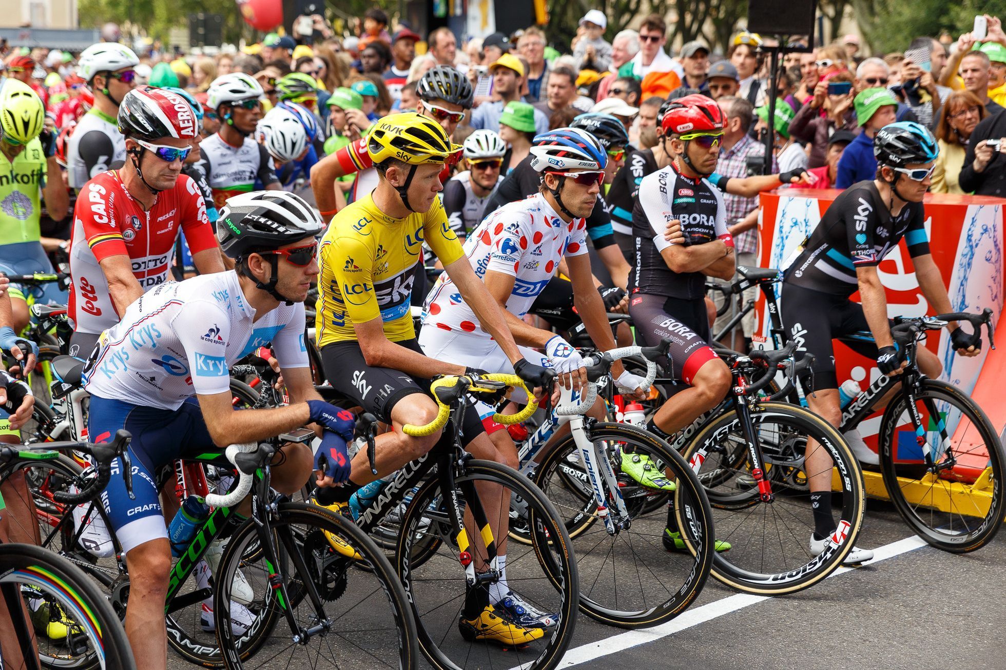 Fanoušci na Tour de France