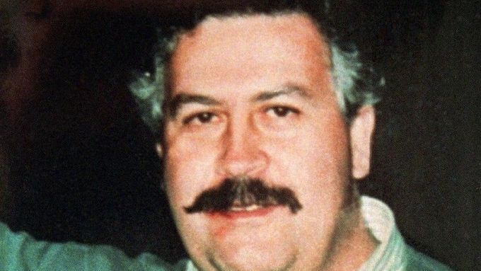 Pablo Escobar na snímku z roku 1991