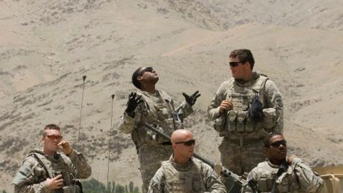 Američtí vojáci v Afghánistánu.