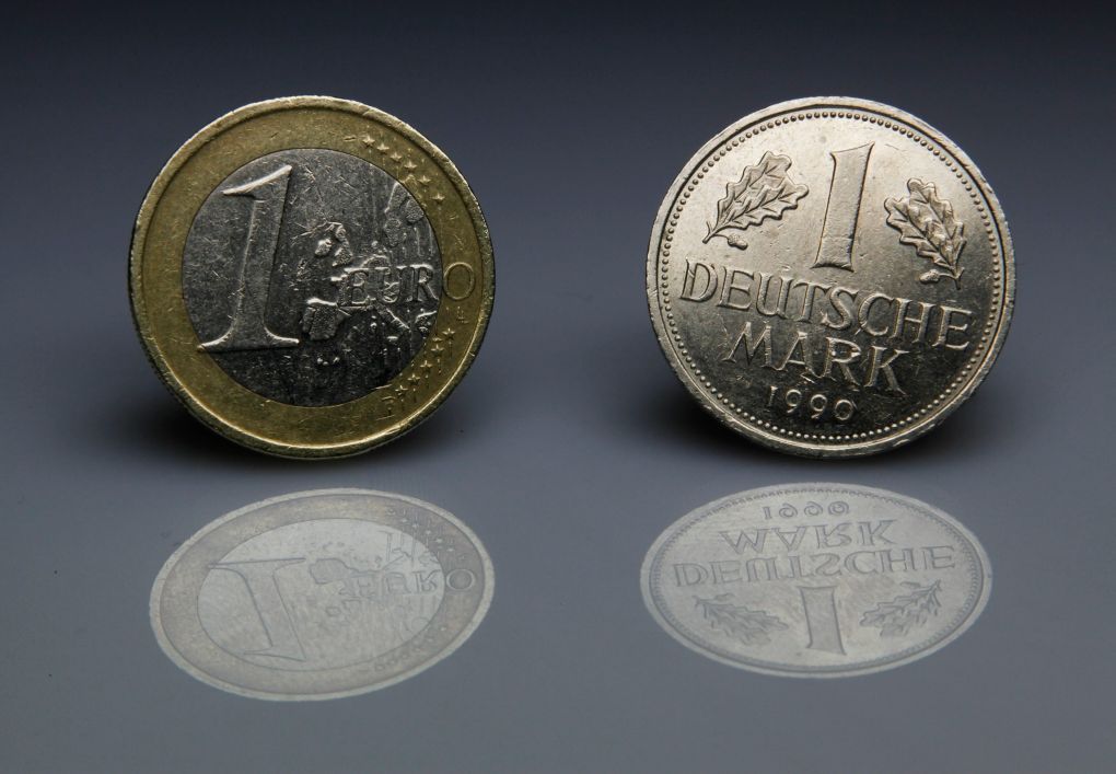 Euro eurozóna krize marka Německo
