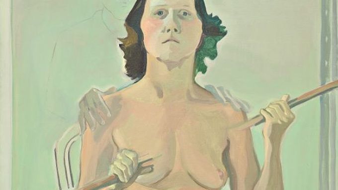 Autoportrét Marie Lassnigové.