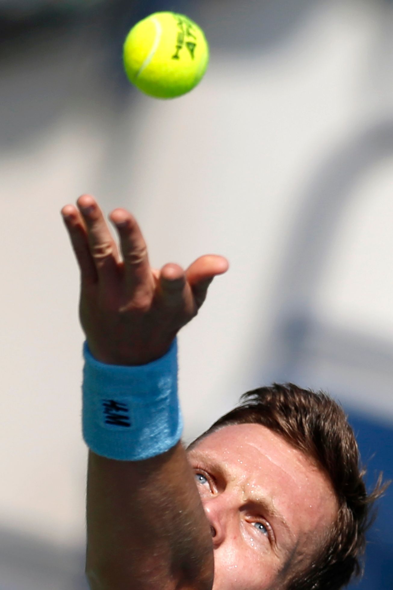 Tomáš Berdych na turnaji v Dubaji 2015