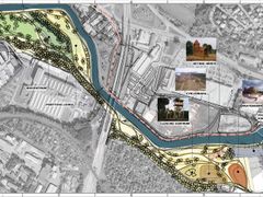 Podobu sportovně-relaxačního centra Český mlýn podél pravého břehu řeky Jihavy již občané diskutují