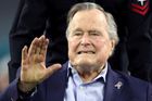 George Bush starší leží na jednotce intenzivní péče, je ve vážném stavu