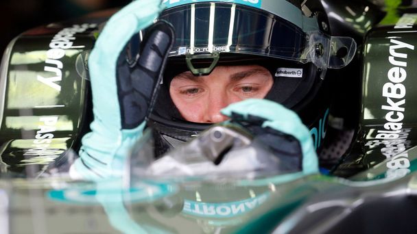 Nico Roberg na tréninku před VC Brazílie